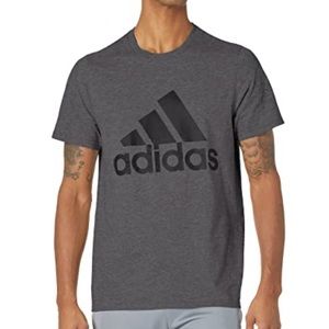 Adidas charcoal short sleeve tee(Men's)S